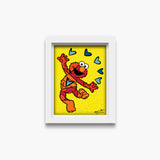 Elmo - Sesame Street - Limited Edition Print