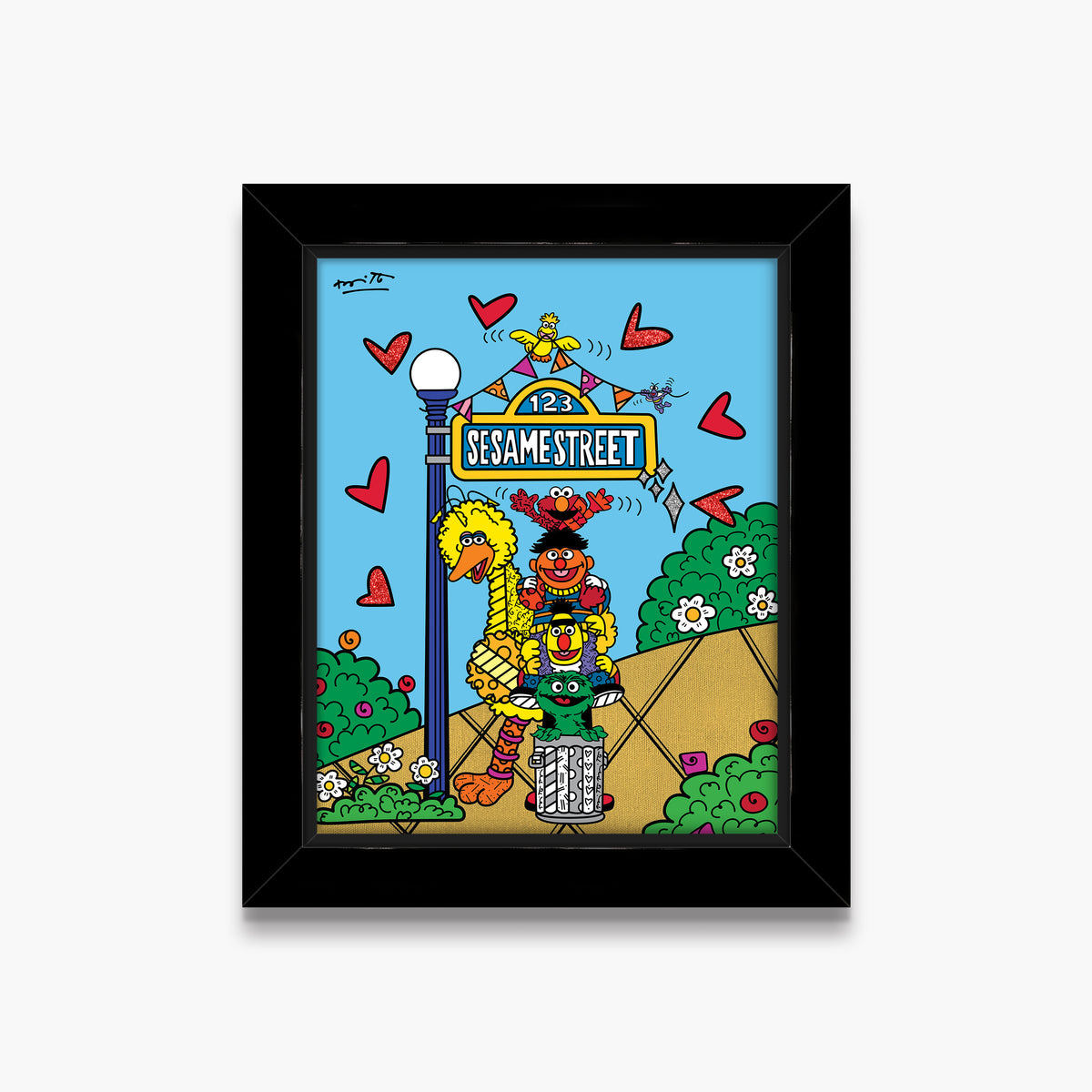 Sesame Street - Sesame Street by Britto - Limited Edition Print