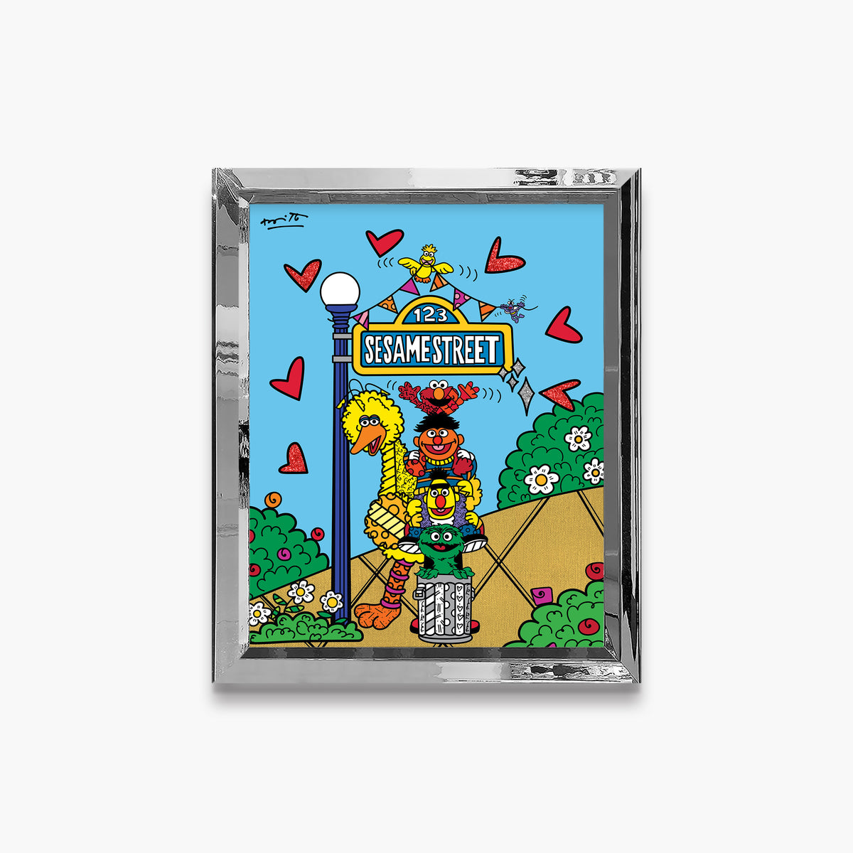 Sesame Street - Sesame Street by Britto - Limited Edition Print