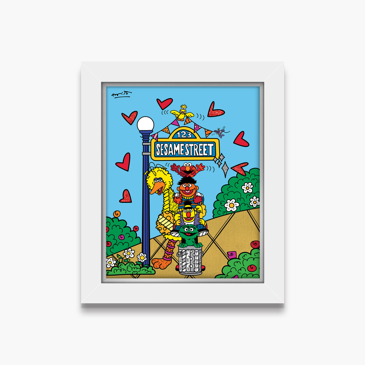 Sesame Street - Sesame Street by Britto - Limited Edition Print