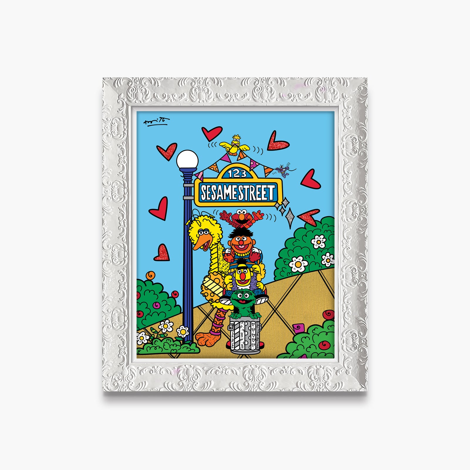 Sesame Street - Sesame Street by Britto - Limited Edition Print