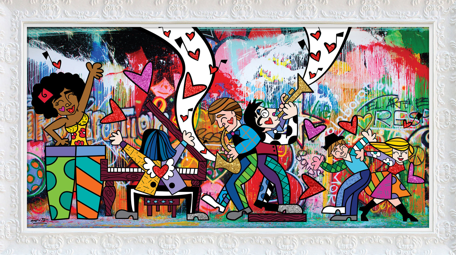 bohemian rhapsody limited edition print  artistic colorful design collectible