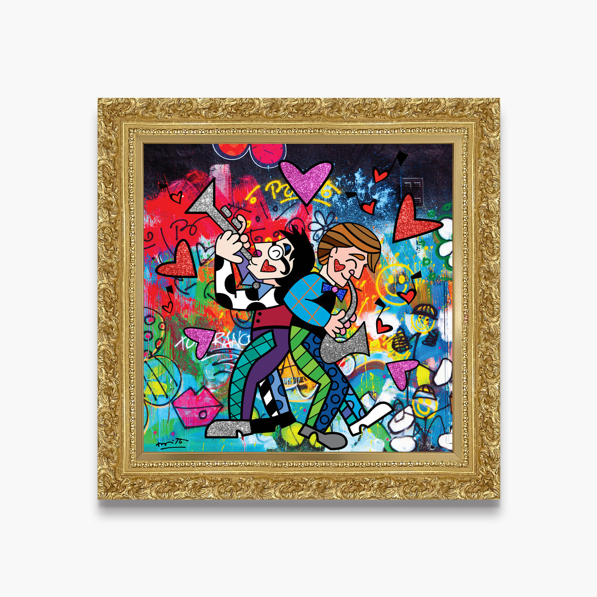 all that jazz limited edition  artistic colorful design collectible