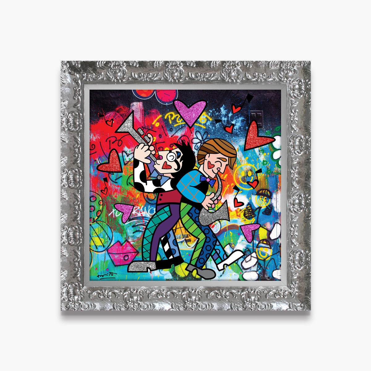 modern pop art all that jazz limited edition  vibrant home decor