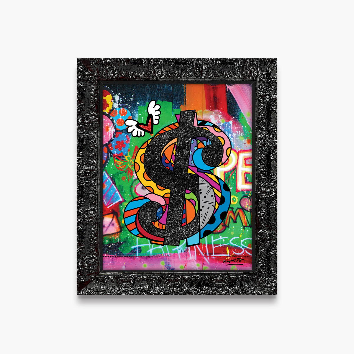 modern pop art show me the money limited  vibrant home decor