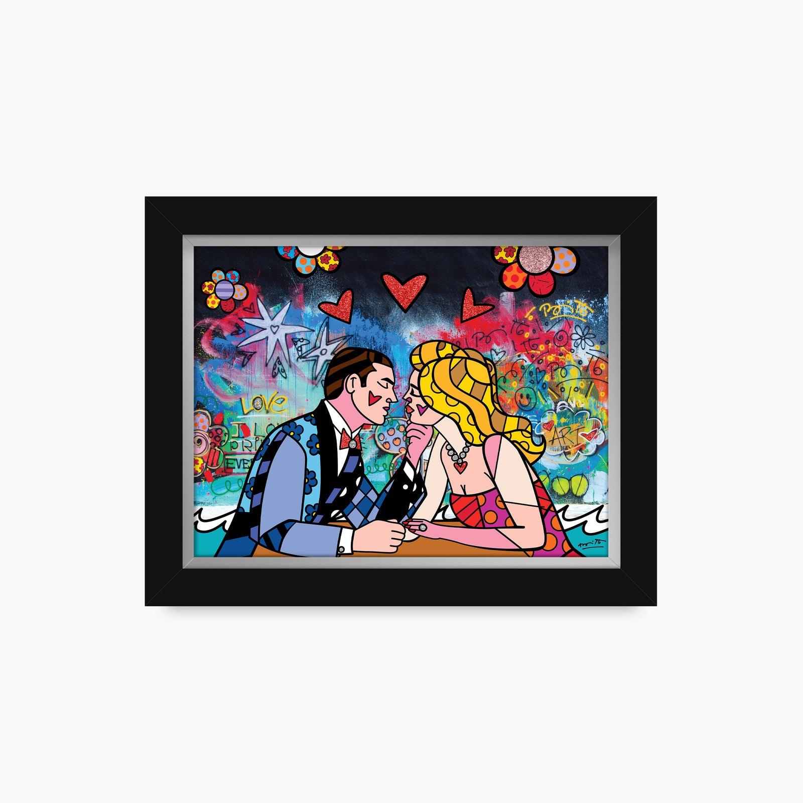 just the two of us  colorful decorative collectible gift idea