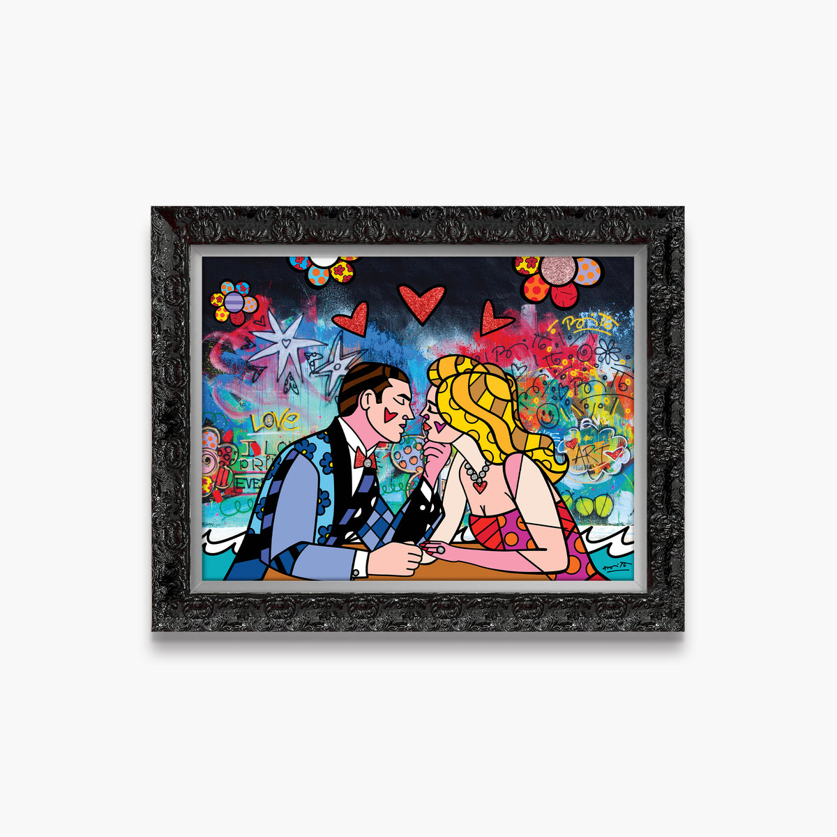 just the two of us  artistic colorful design collectible