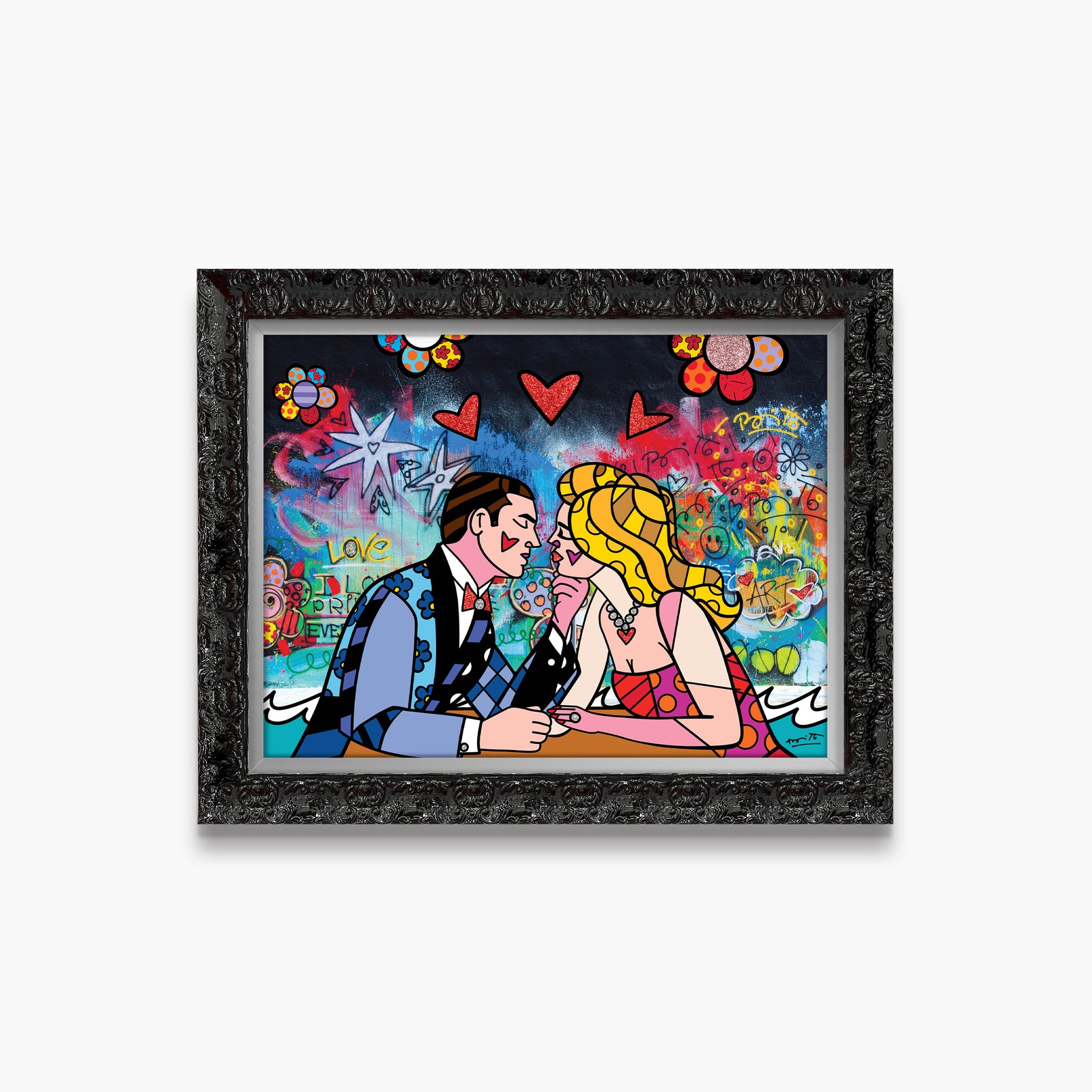 just the two of us  artistic colorful design collectible