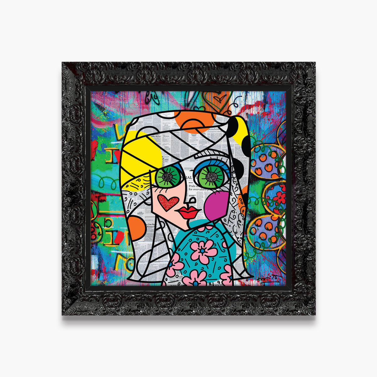 look me in the eyes  colorful decorative collectible gift idea