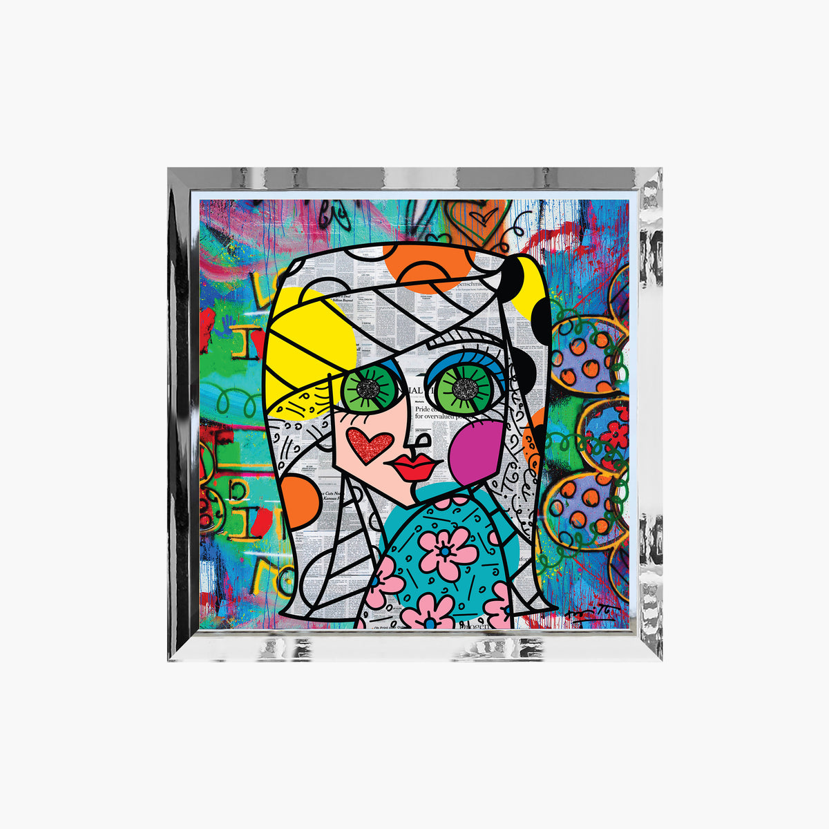 look me in the eyes  colorful decorative collectible gift idea