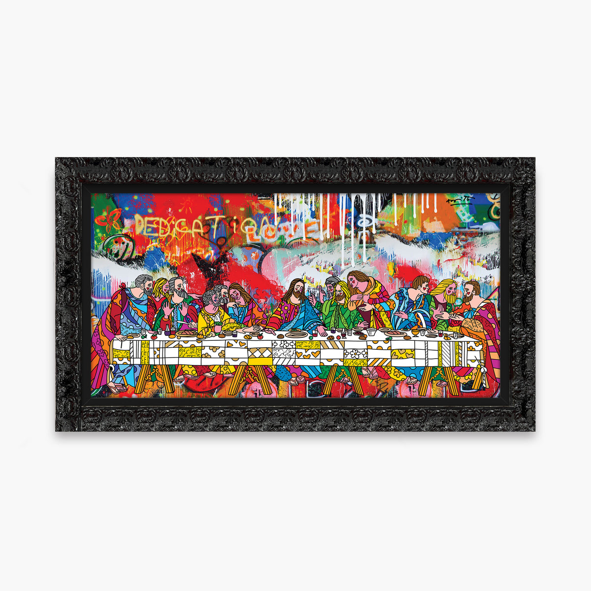 holy feast limited edition print  colorful decorative collectible gift idea