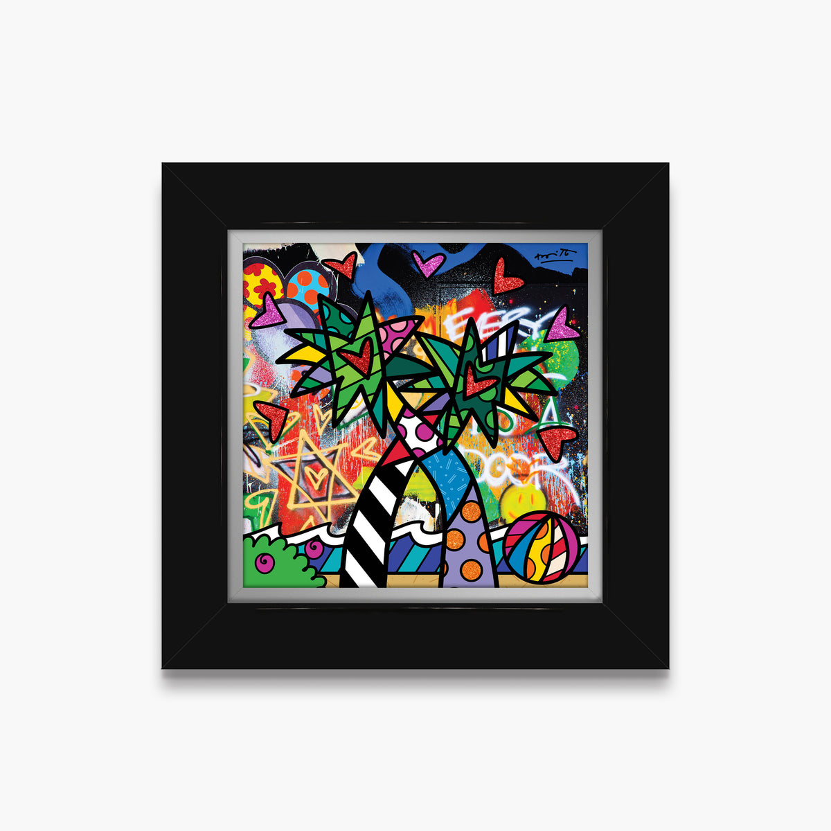 miami vibes limited edition print  artistic colorful design collectible