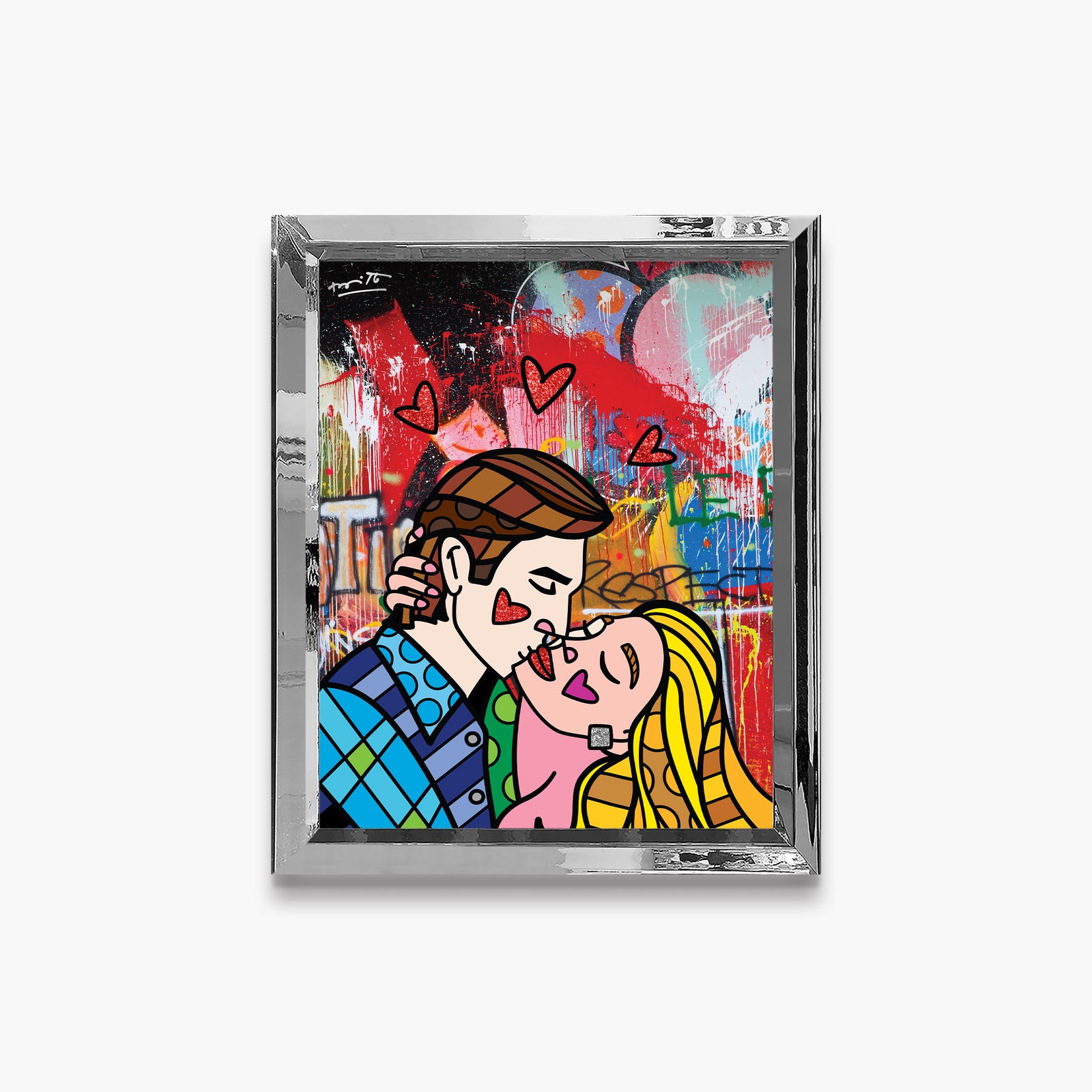 romance limited edition print  artistic colorful design collectible