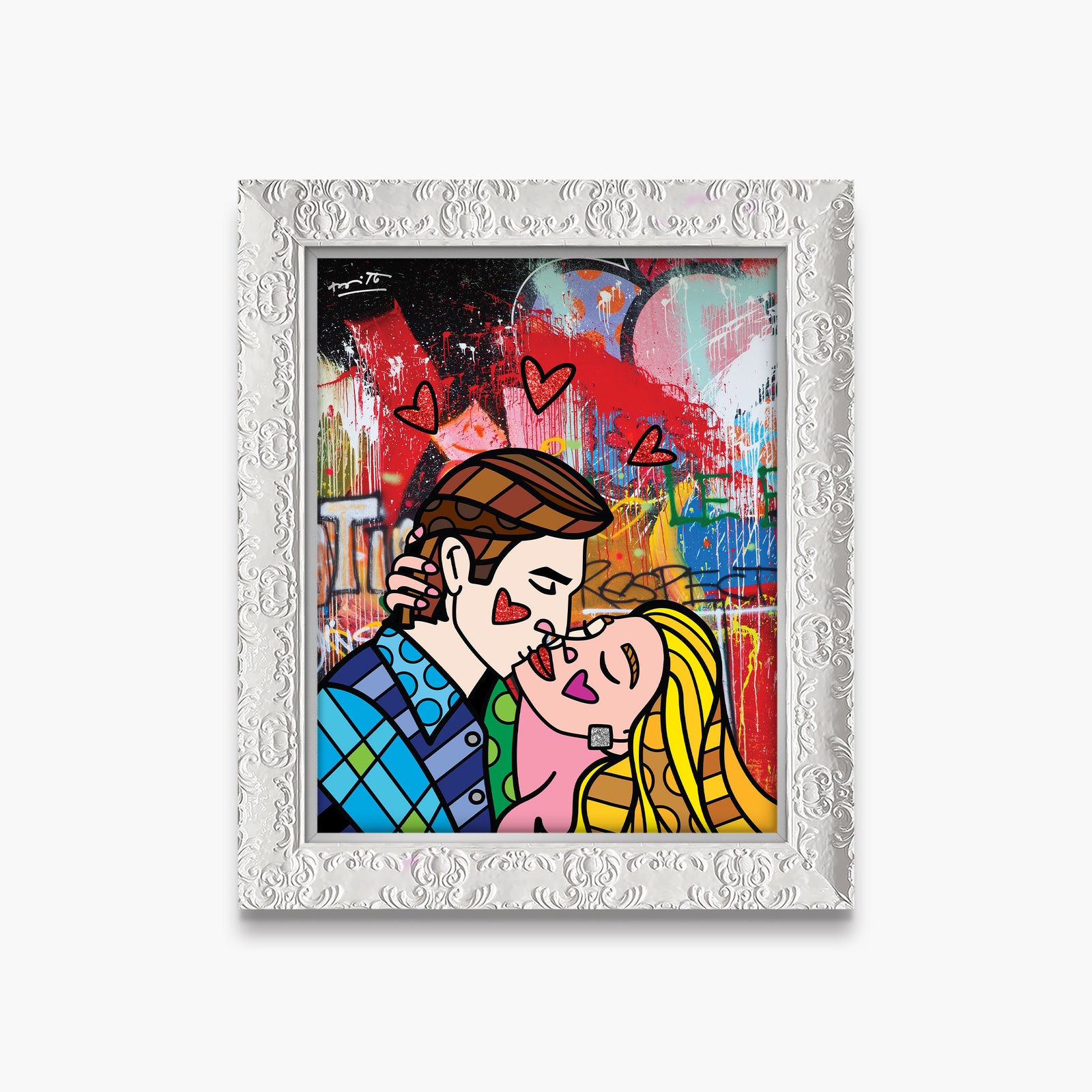 romance limited edition print  colorful decorative collectible gift idea