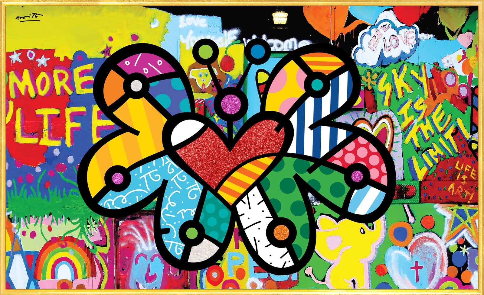 fly high limited edition print  colorful decorative collectible gift idea