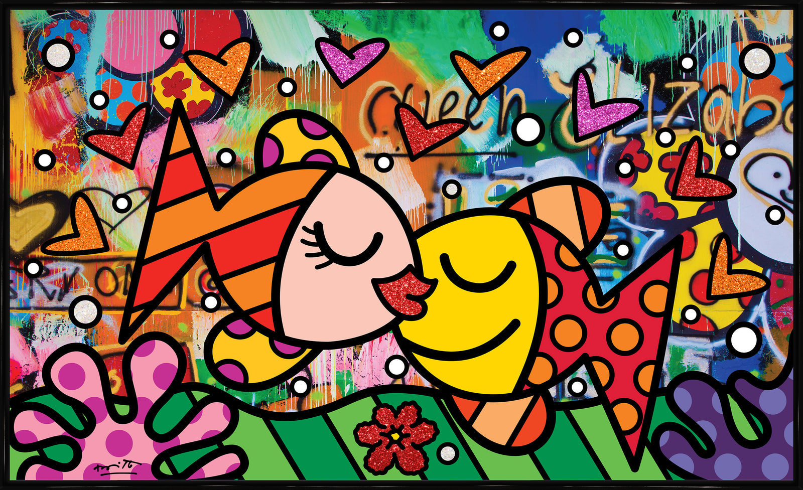 unforgettable limited edition print  artistic colorful design collectible