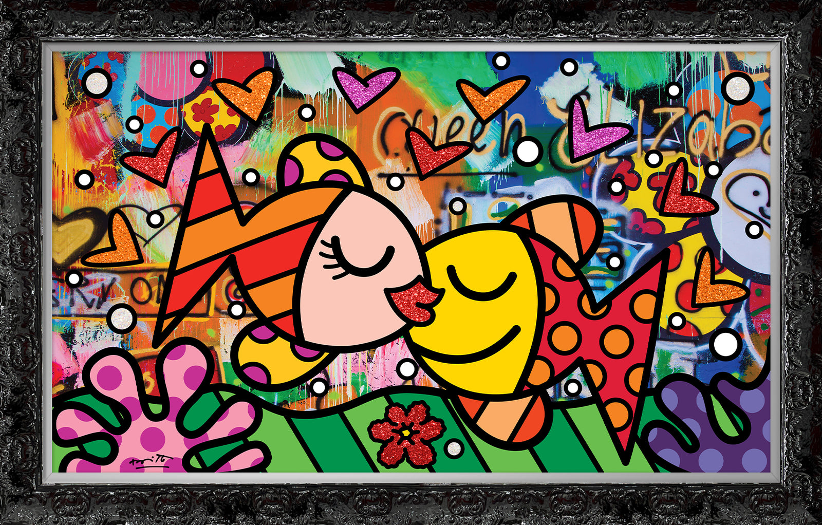 modern pop art unforgettable limited edition print  vibrant home decor