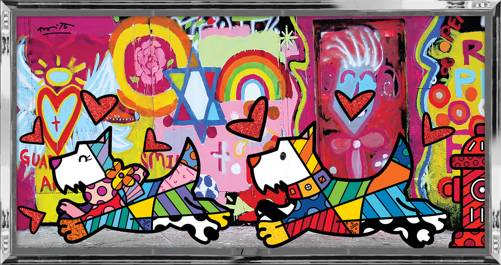 catch me if you can  artistic colorful design collectible