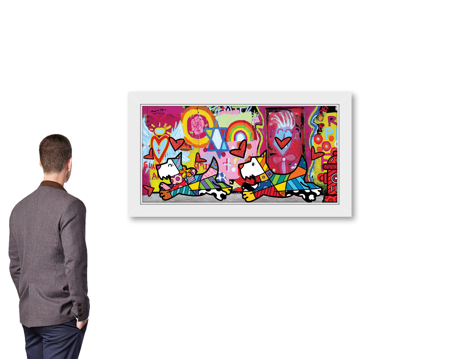 modern pop art catch me if you can  vibrant home decor