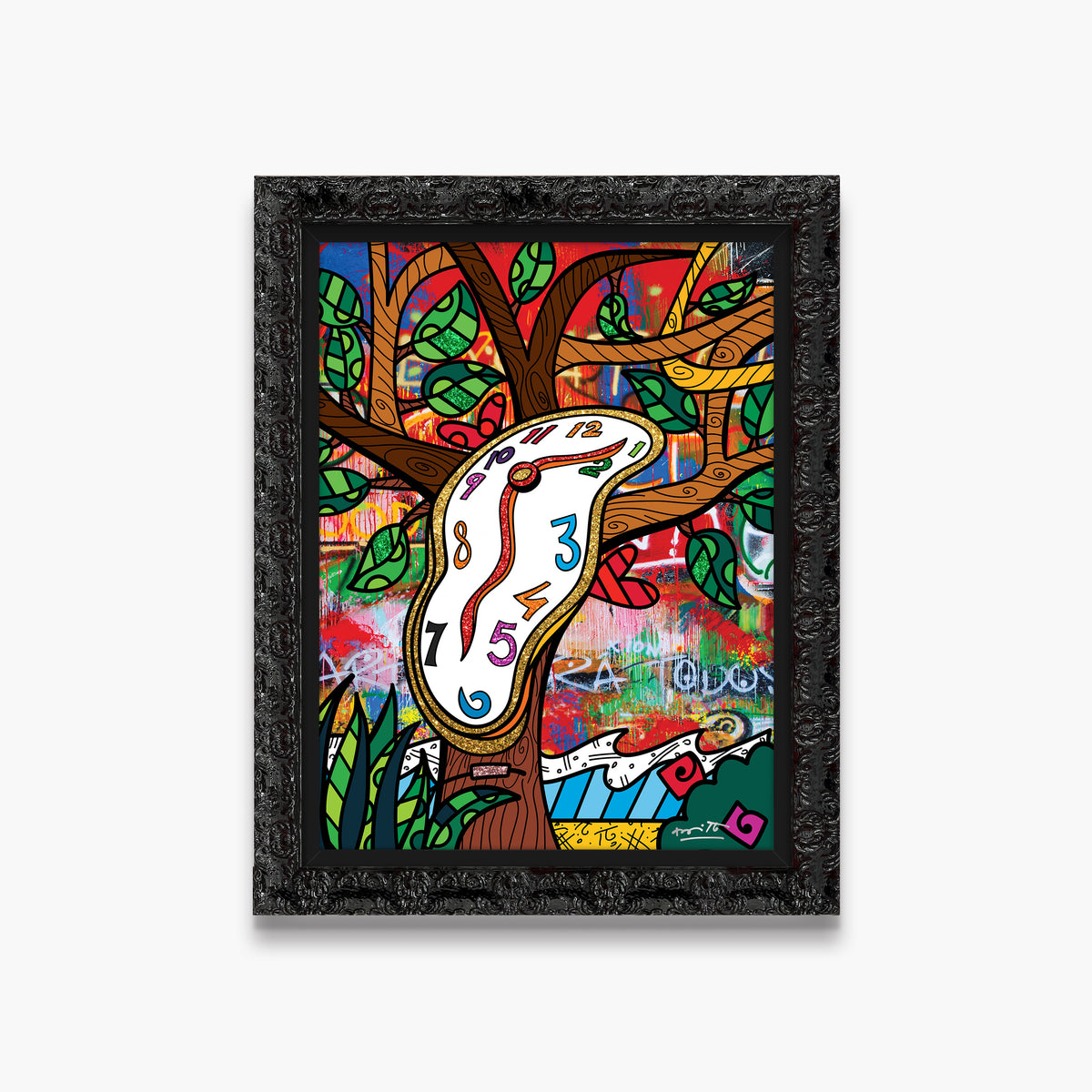 time is relative limited edition  colorful decorative collectible gift idea