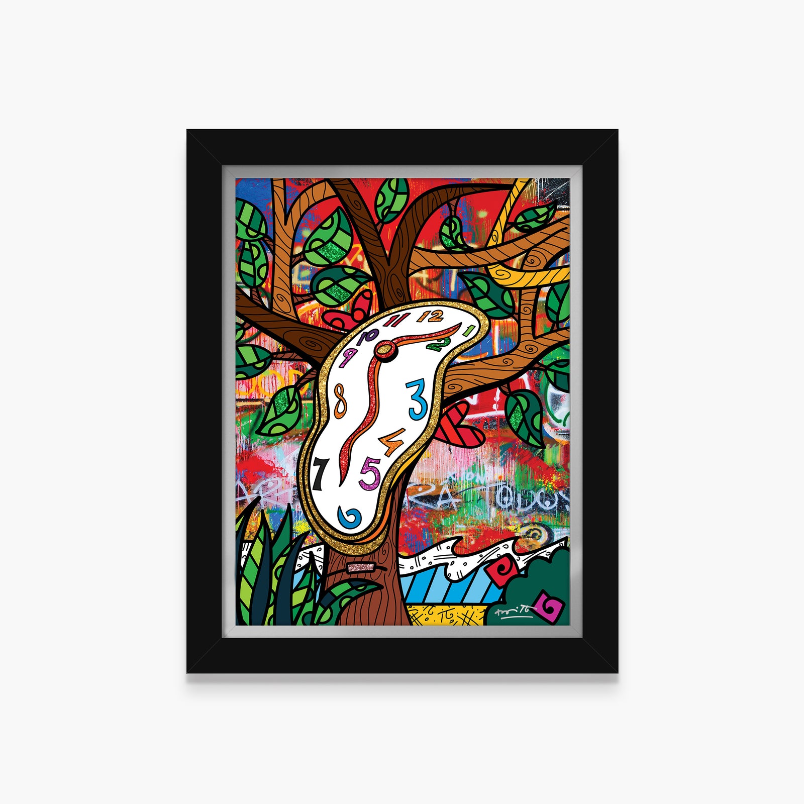 time is relative limited edition  colorful decorative collectible gift idea