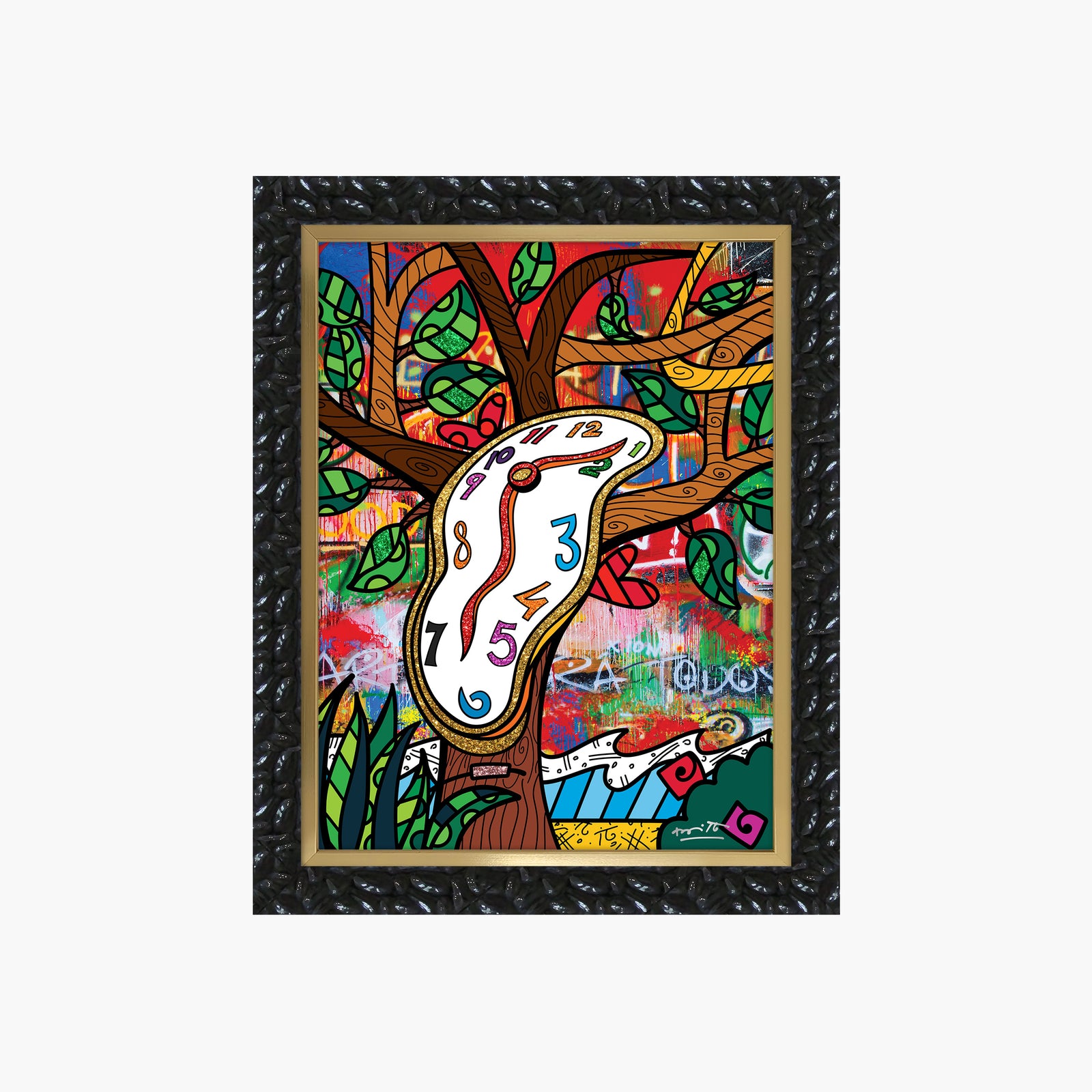 time is relative limited edition  colorful decorative collectible gift idea