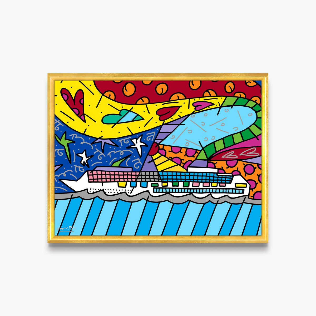 Cruise At Sea - Limited Edition Print