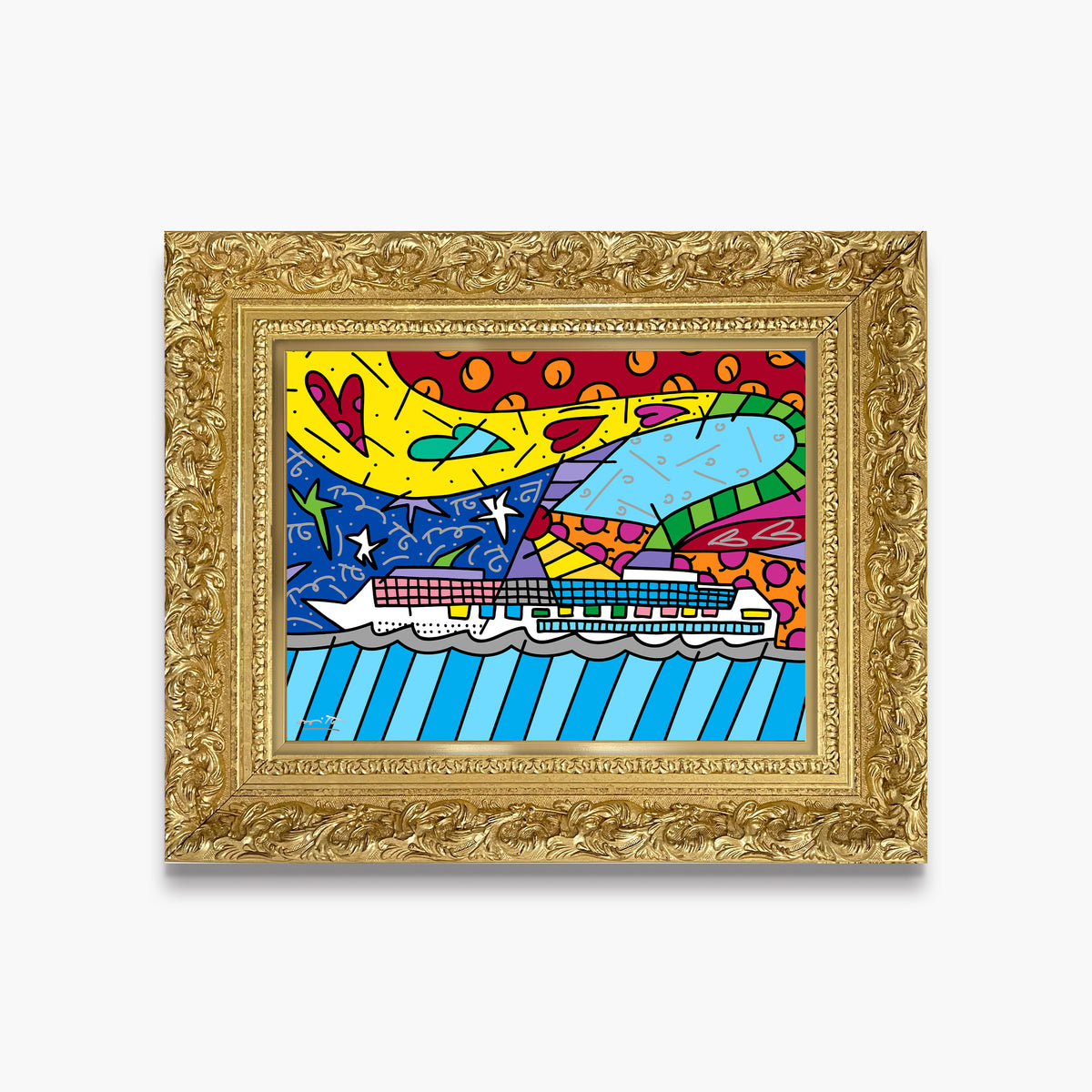 Cruise At Sea - Limited Edition Print