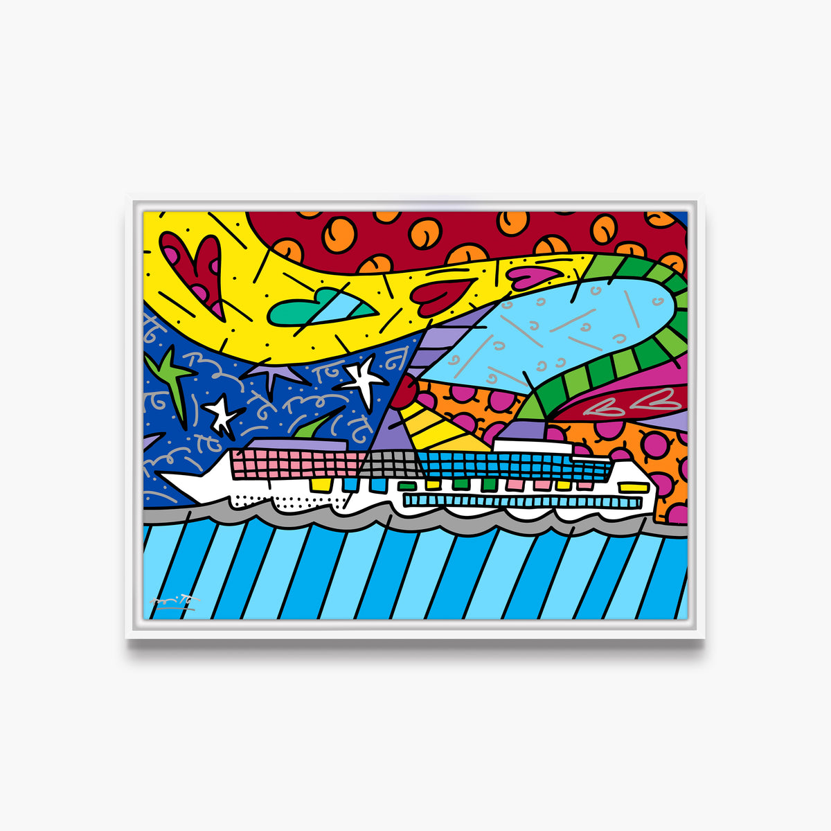 Cruise At Sea - Limited Edition Print