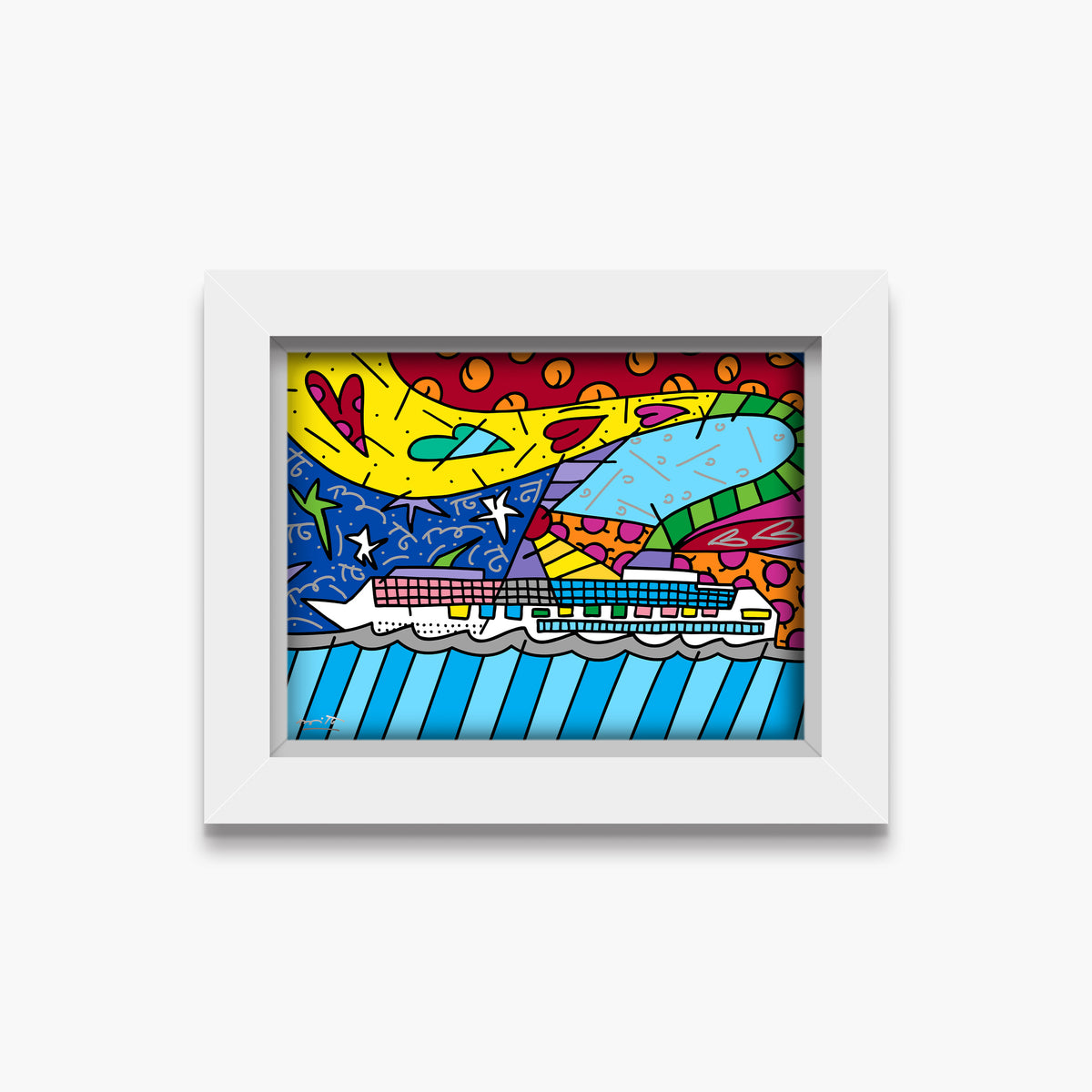 Cruise At Sea - Limited Edition Print
