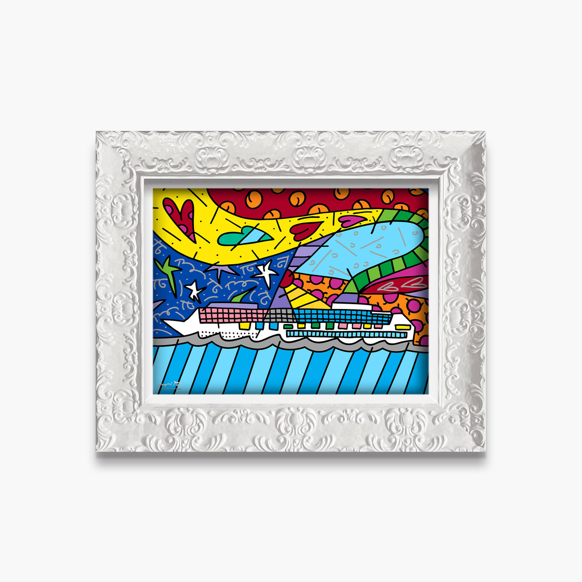 Cruise At Sea - Limited Edition Print