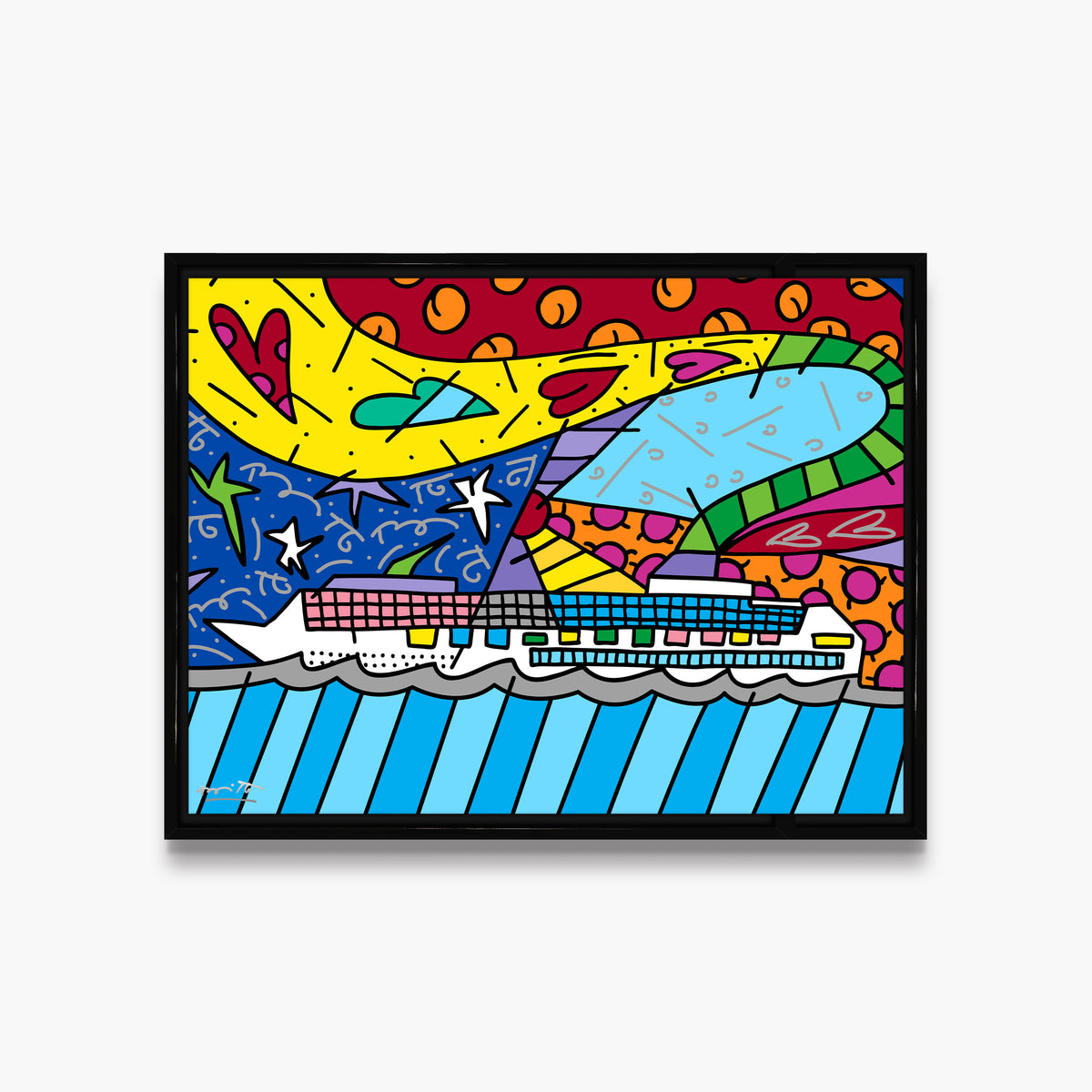 Cruise At Sea - Limited Edition Print