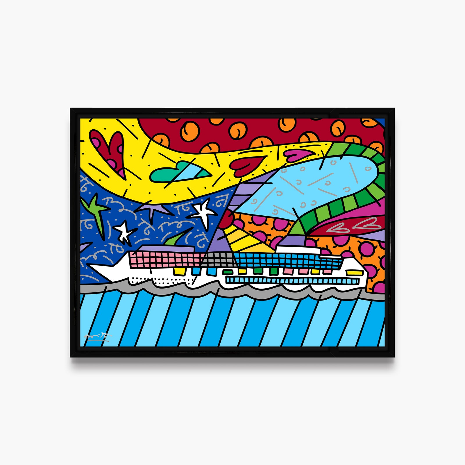 Cruise At Sea - Limited Edition Print