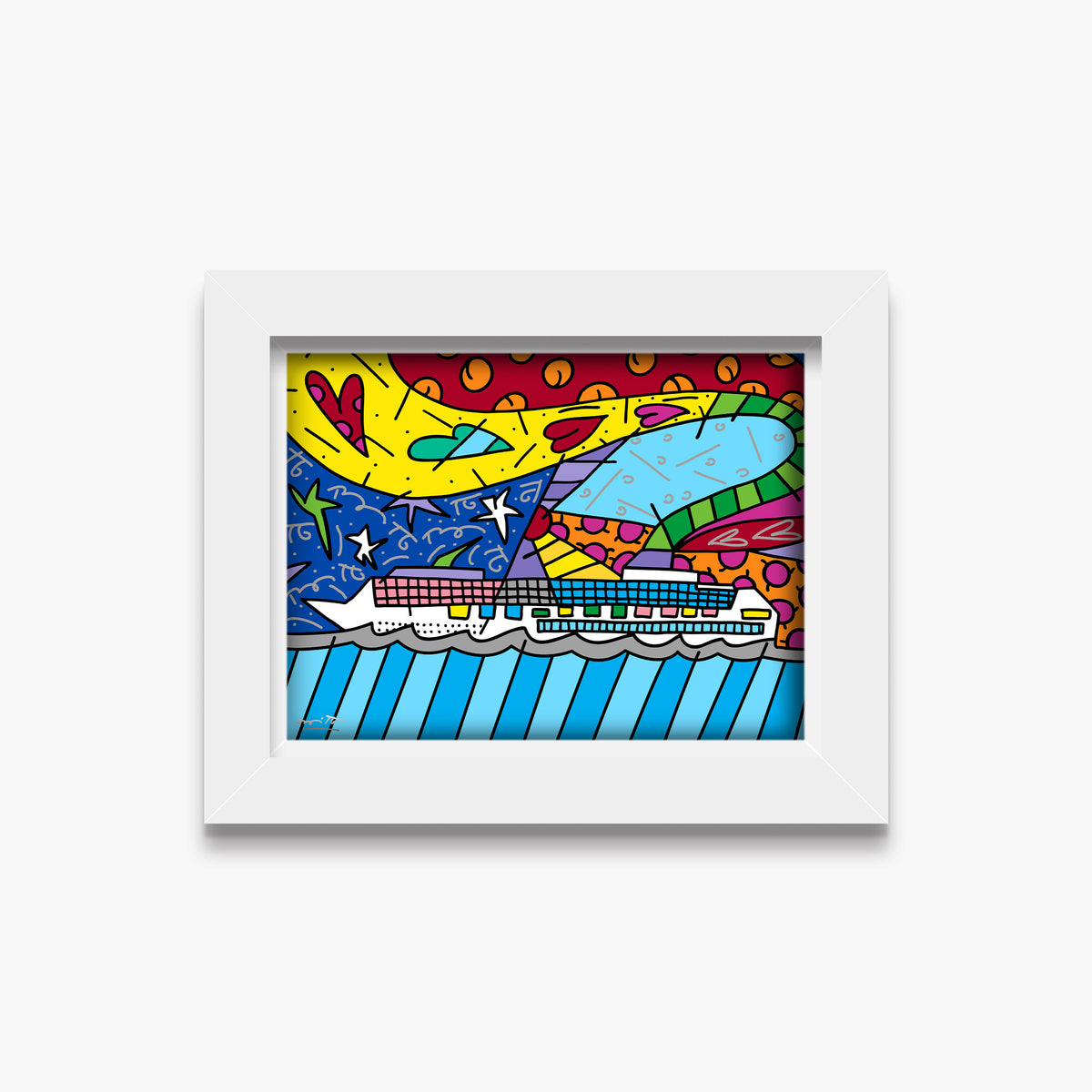 Cruise At Sea - Limited Edition Print