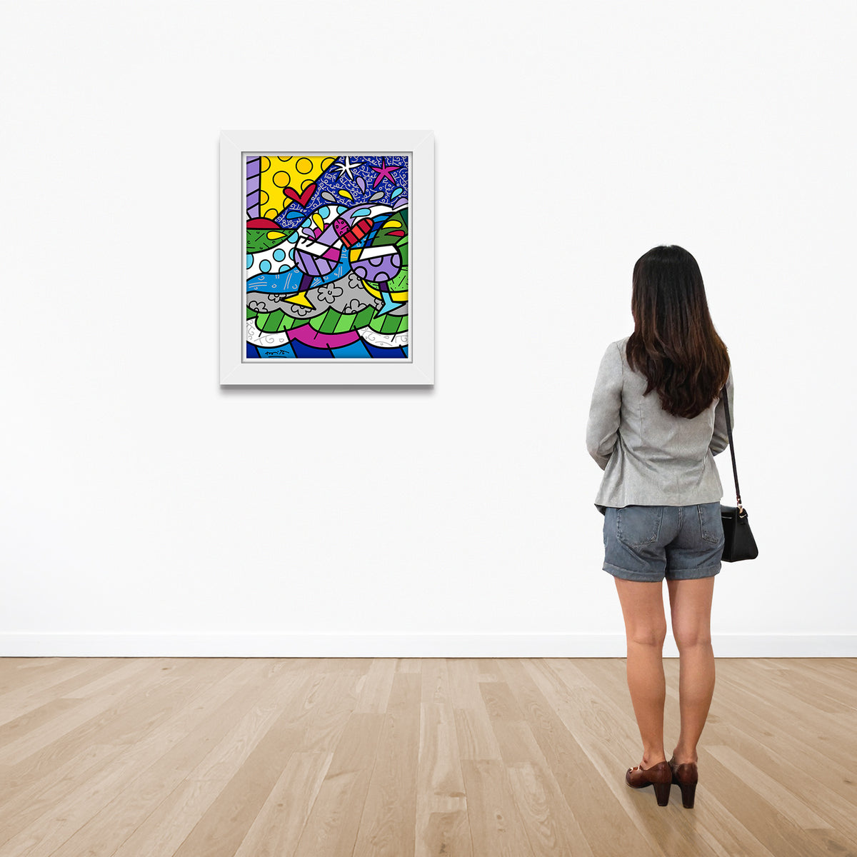 modern pop art wine country purple limited edition  vibrant home decor