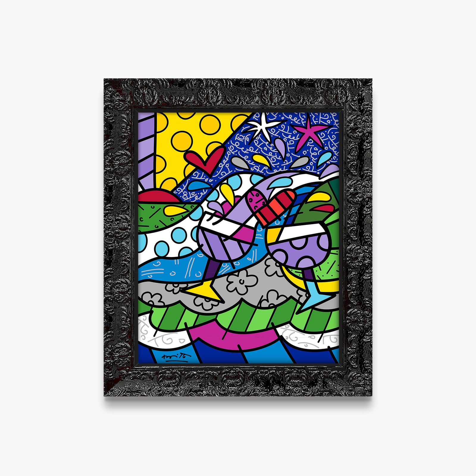 wine country purple limited edition  artistic colorful design collectible