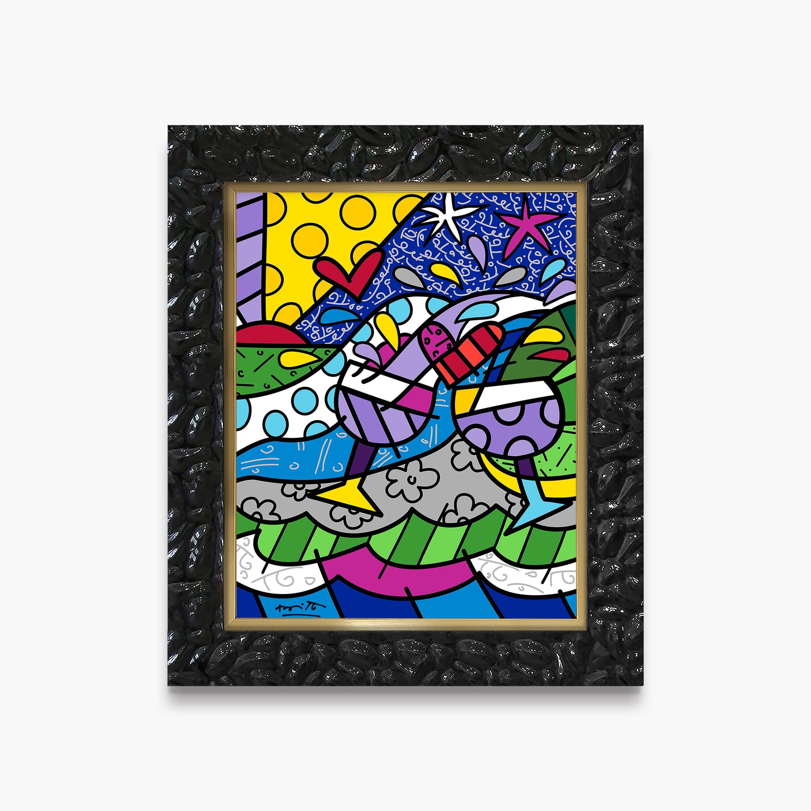 modern pop art wine country purple limited edition  vibrant home decor