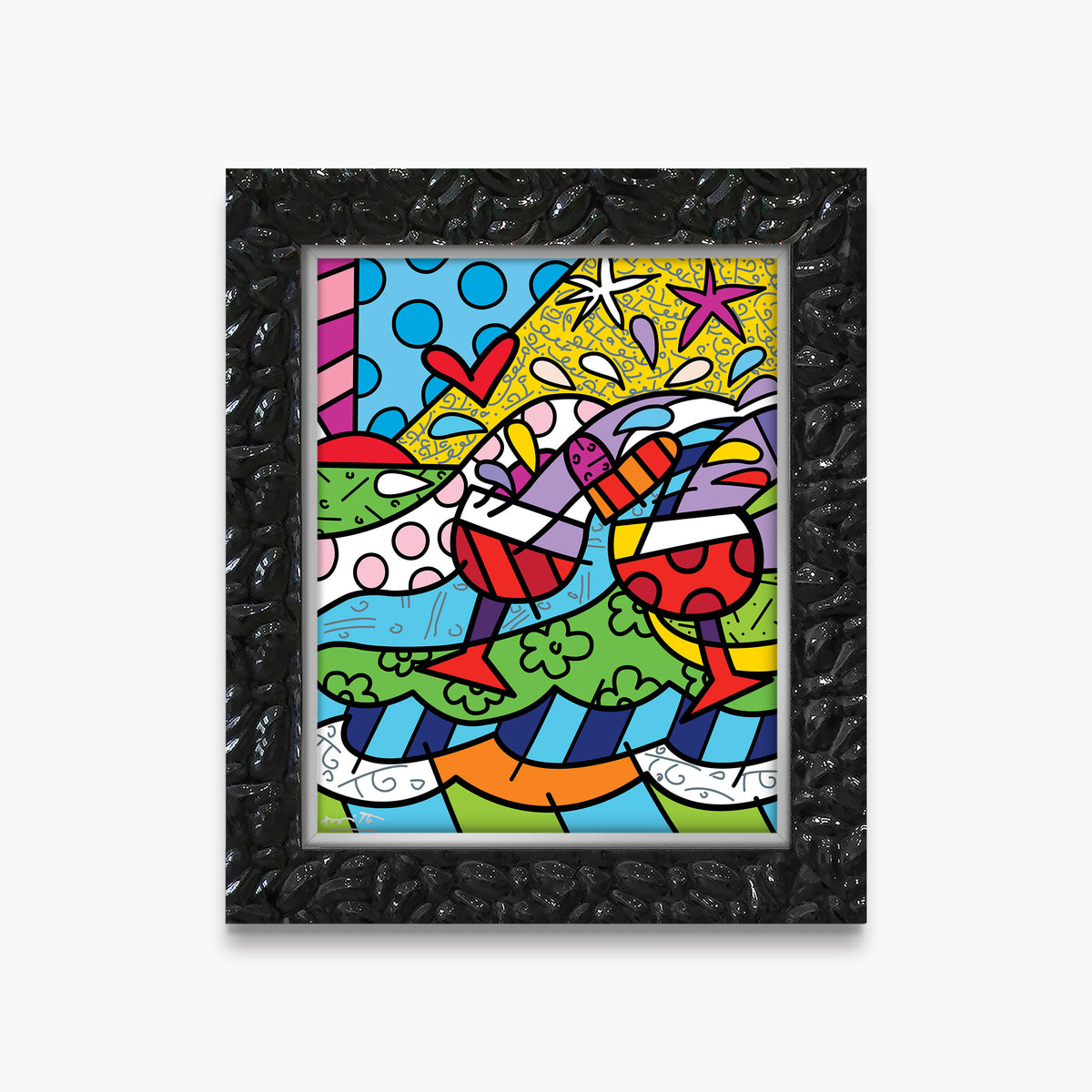 modern pop art wine country red limited edition  vibrant home decor