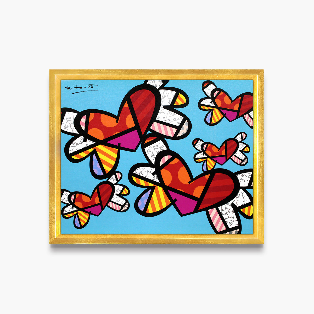 modern pop art love is in the air  vibrant home decor