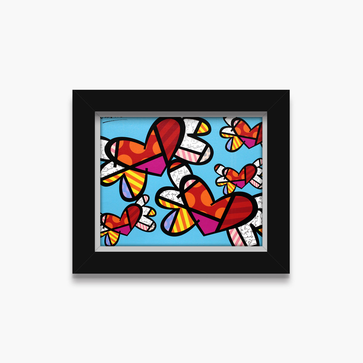 love is in the air  artistic colorful design collectible