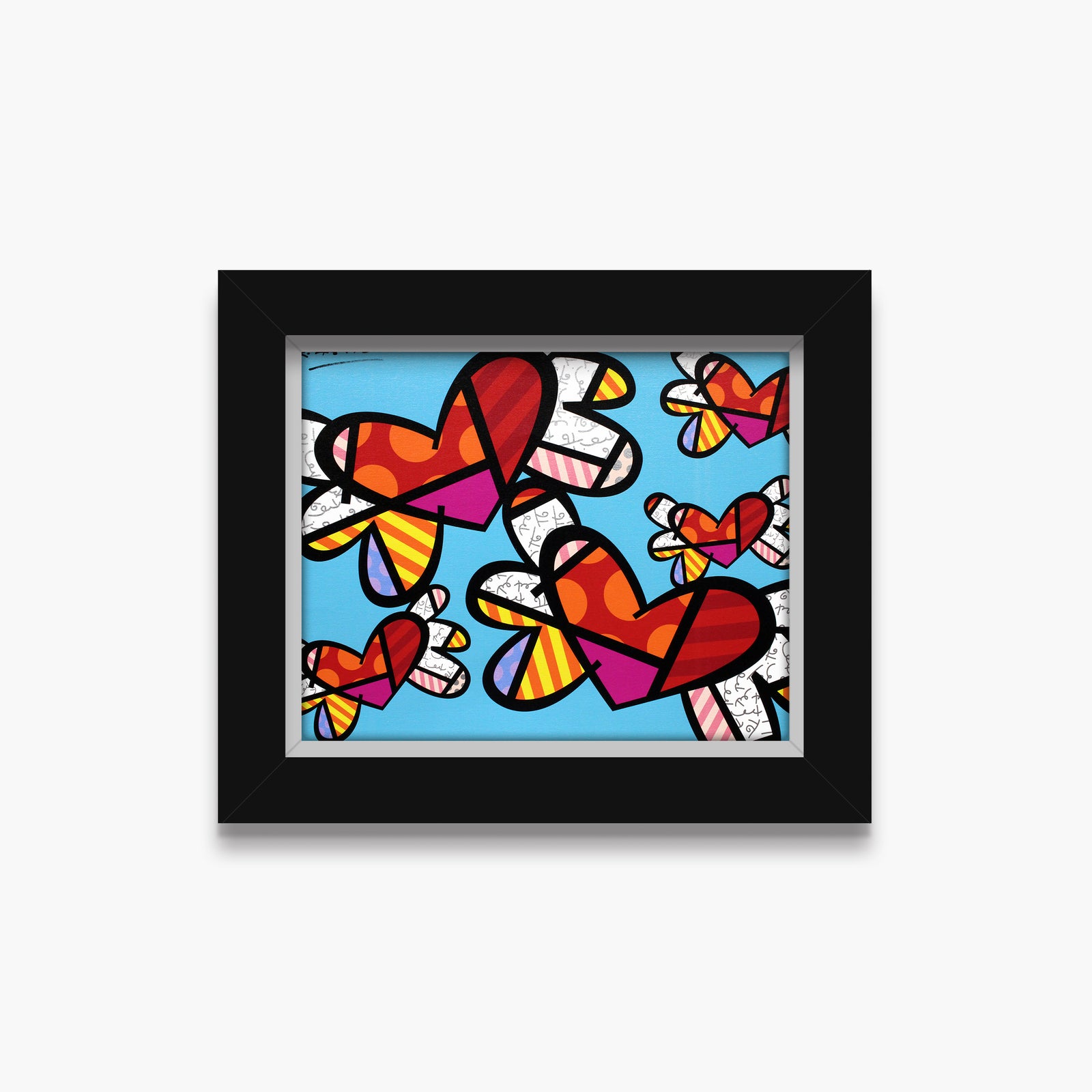 love is in the air  artistic colorful design collectible