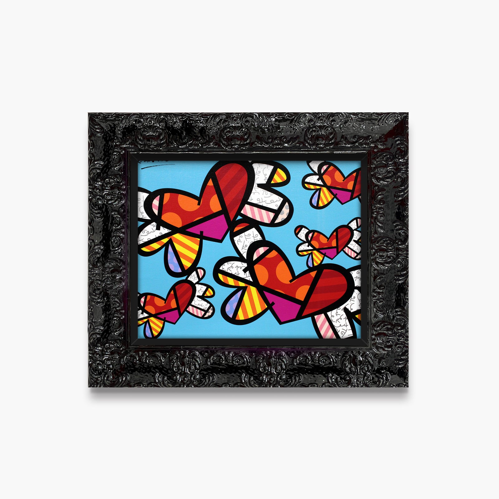 modern pop art love is in the air  vibrant home decor