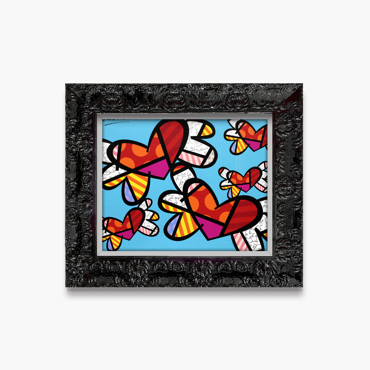 love is in the air  artistic colorful design collectible