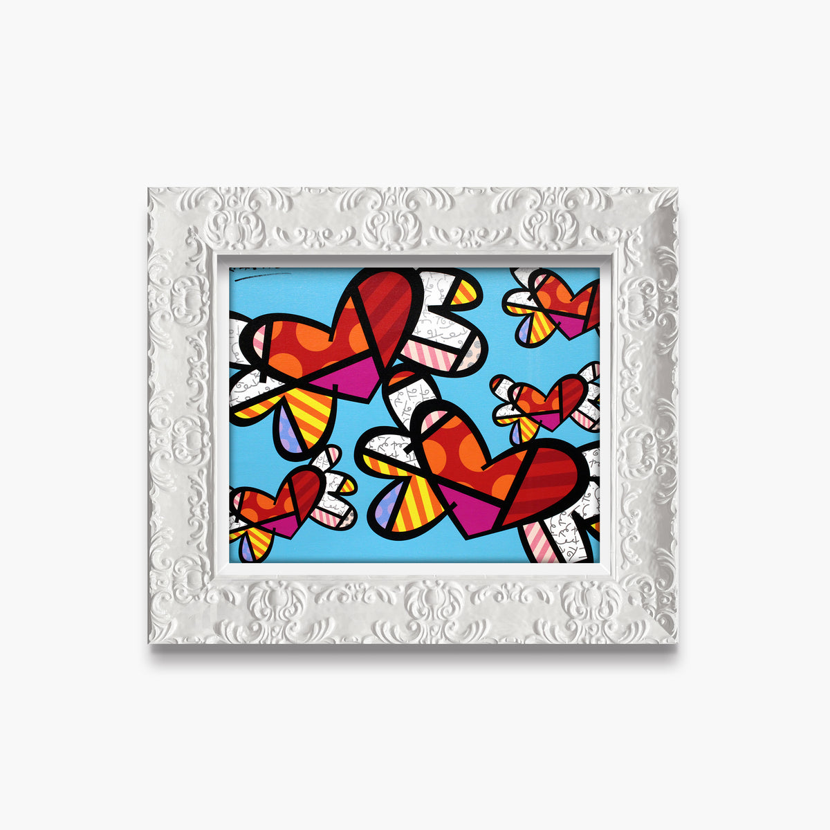 modern pop art love is in the air  vibrant home decor