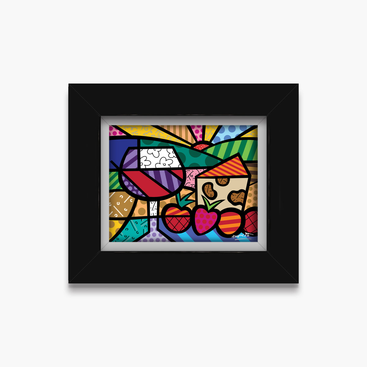 toast of life limited edition  artistic colorful design collectible