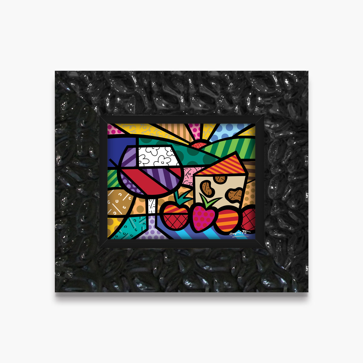 toast of life limited edition  artistic colorful design collectible