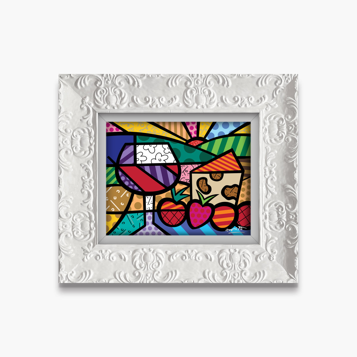 toast of life limited edition  artistic colorful design collectible