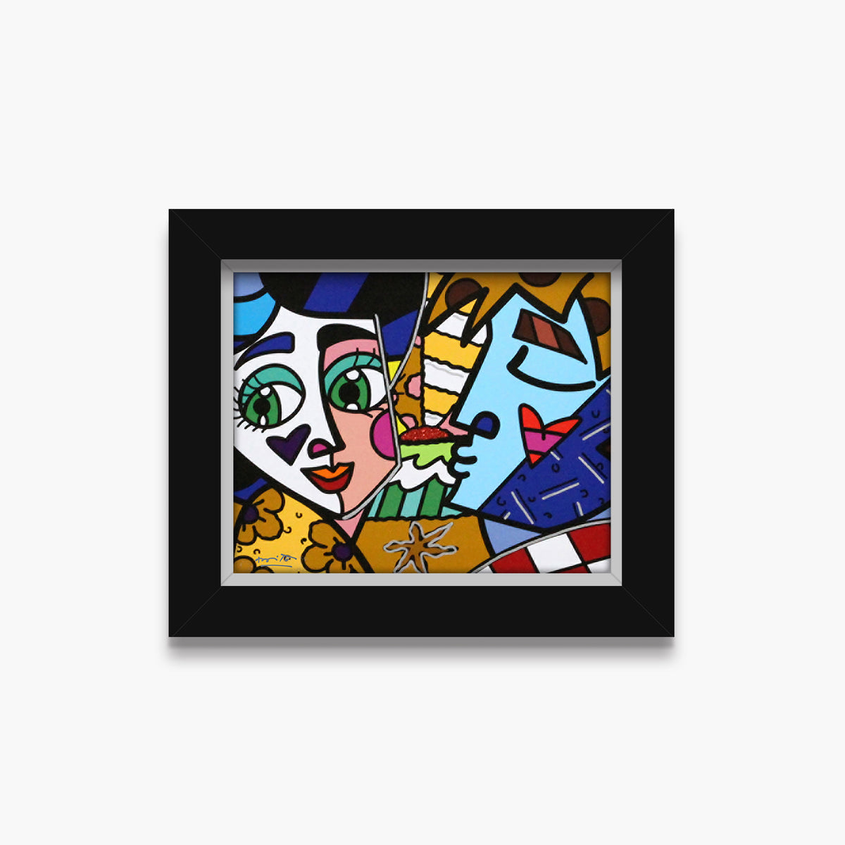 please sweetheart limited edition print  artistic colorful design collectible