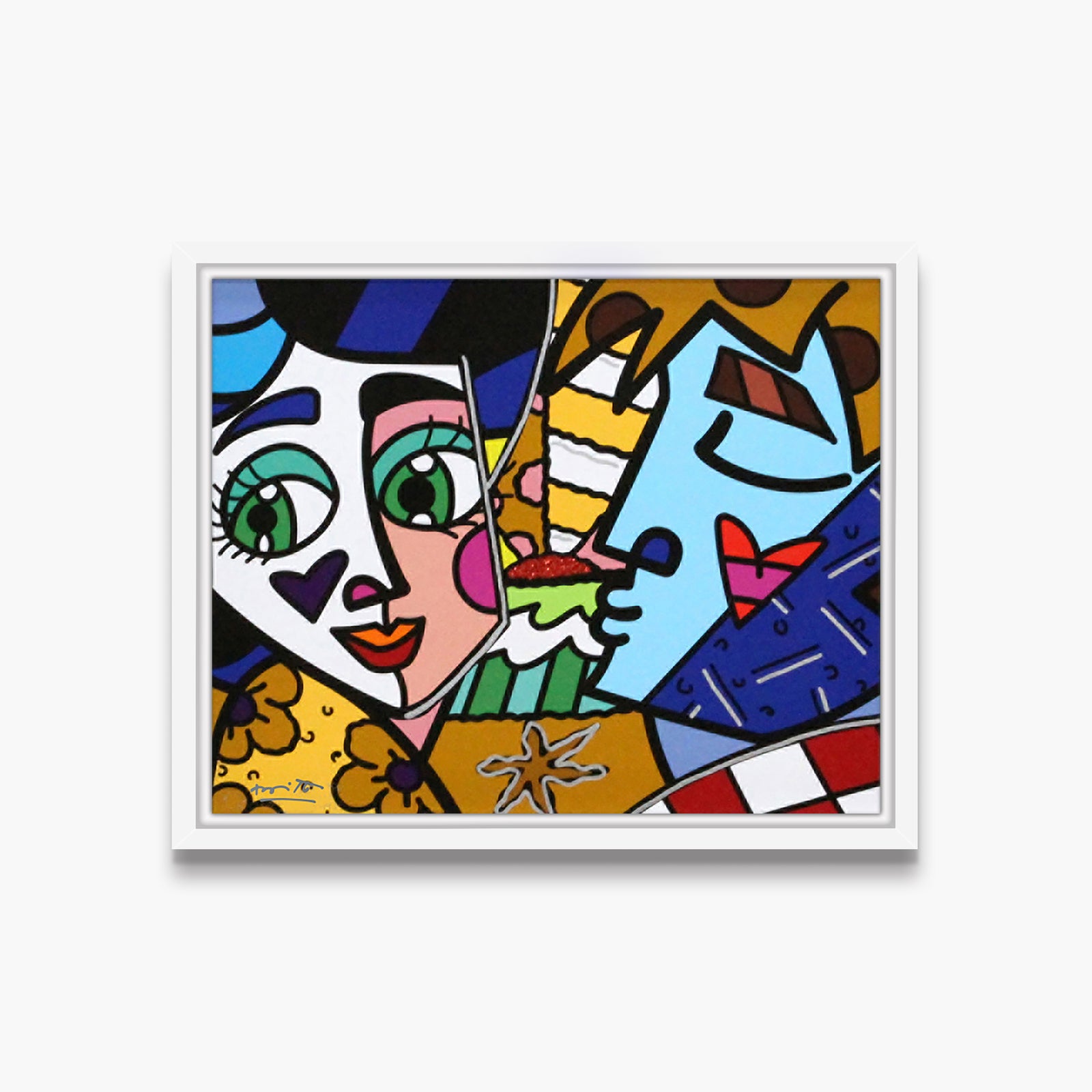 please sweetheart limited edition print  artistic colorful design collectible