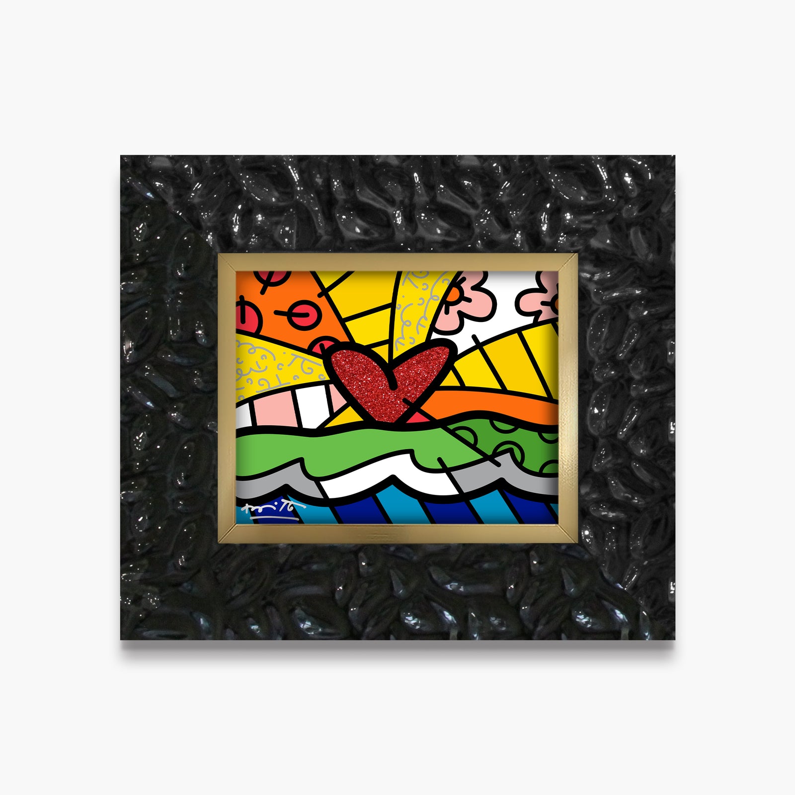 modern pop art forever limited edition print  vibrant home decor